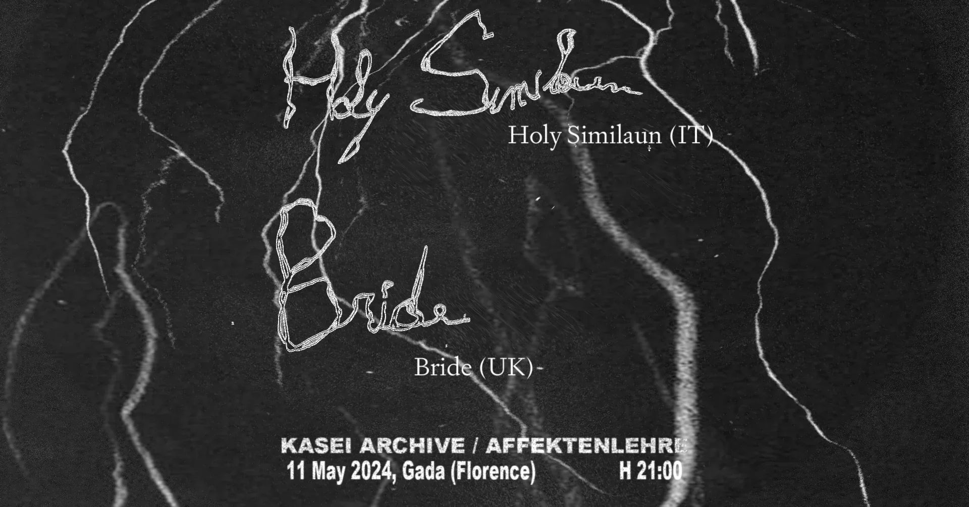 Kasei Archive x Affektenlehre present Holy Similaun & Bride