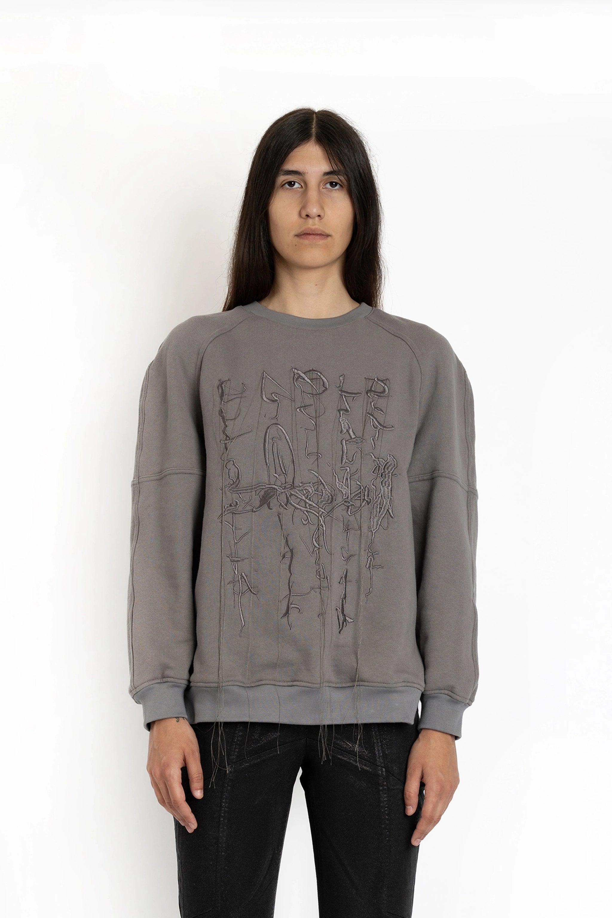 Calligraphy Crewneck Sweatshirt